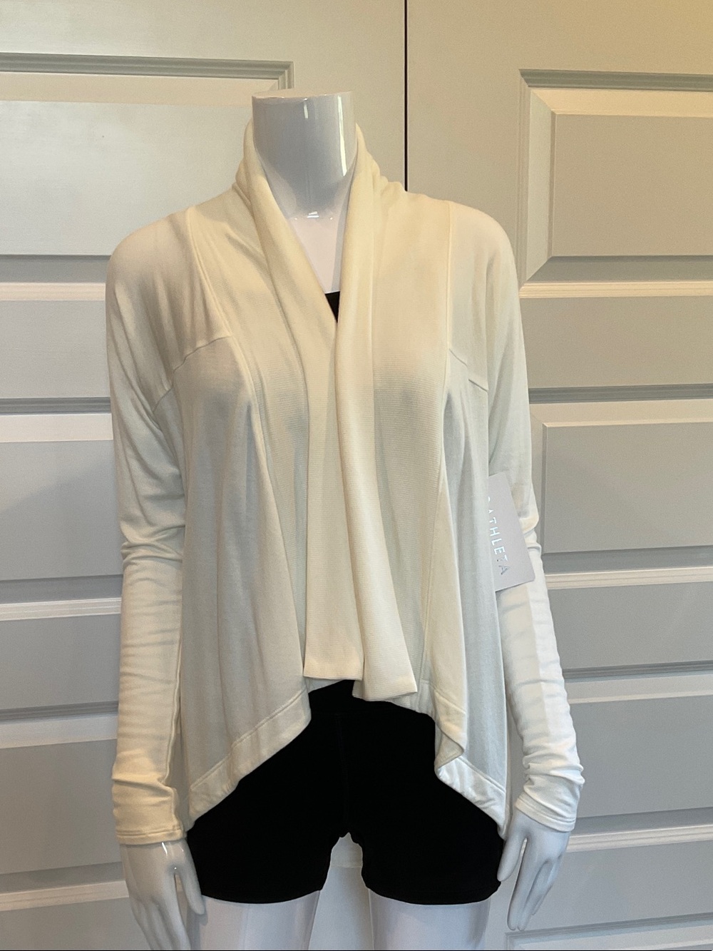 Athleta Wear Two Ways Wrap Cream XS NWT
